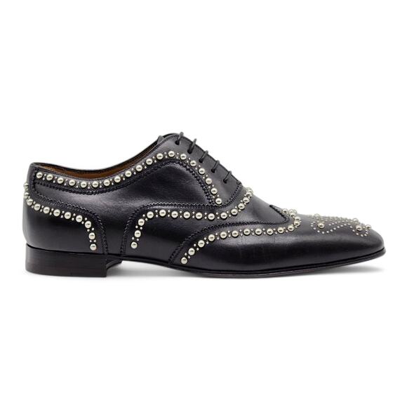 Christian Louboutin Charlie Clou Studded OxfordS - Leather - Black 42 9US $1395 main image 9